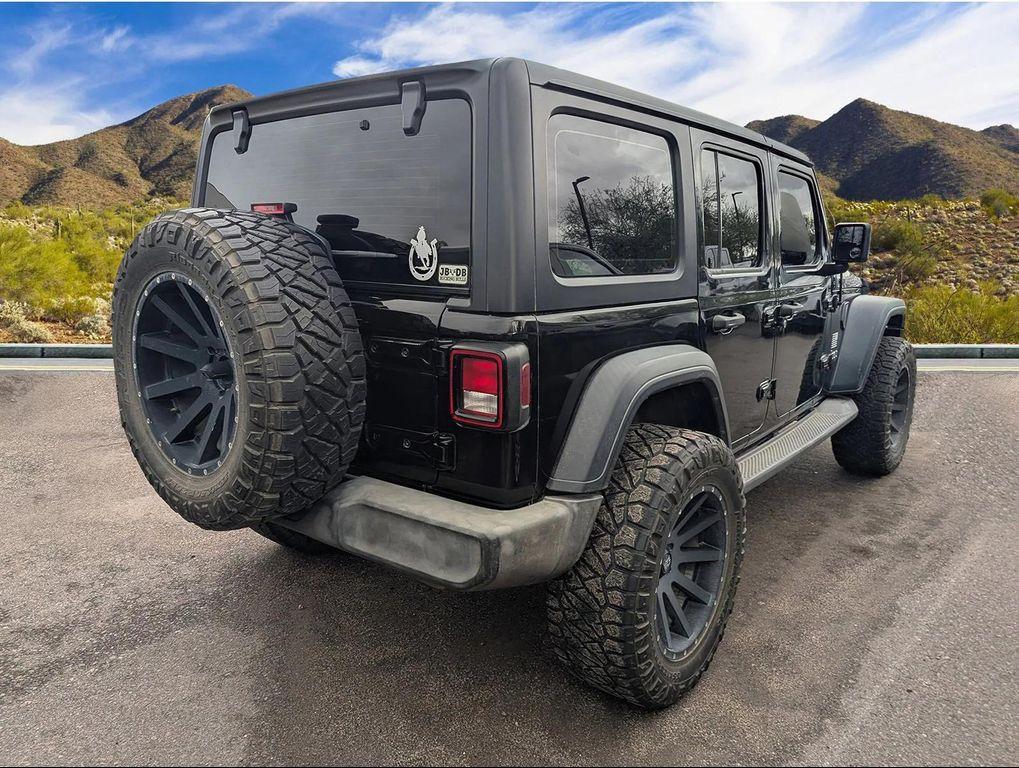 used 2018 Jeep Wrangler Unlimited car, priced at $18,337