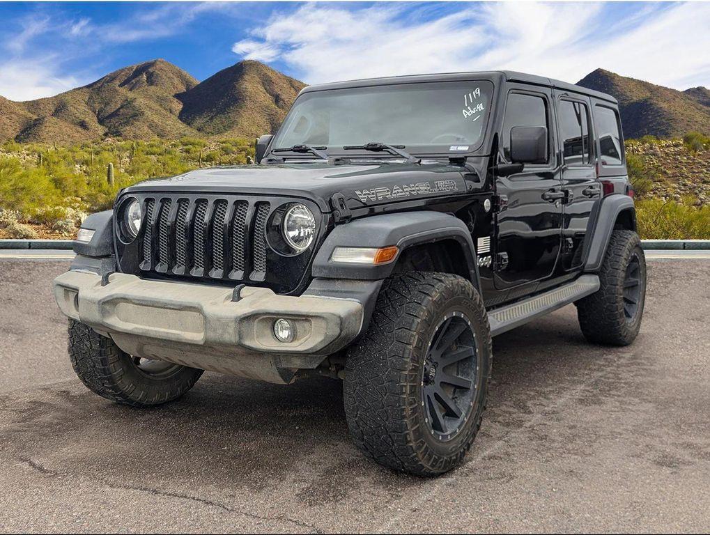 used 2018 Jeep Wrangler Unlimited car, priced at $18,737