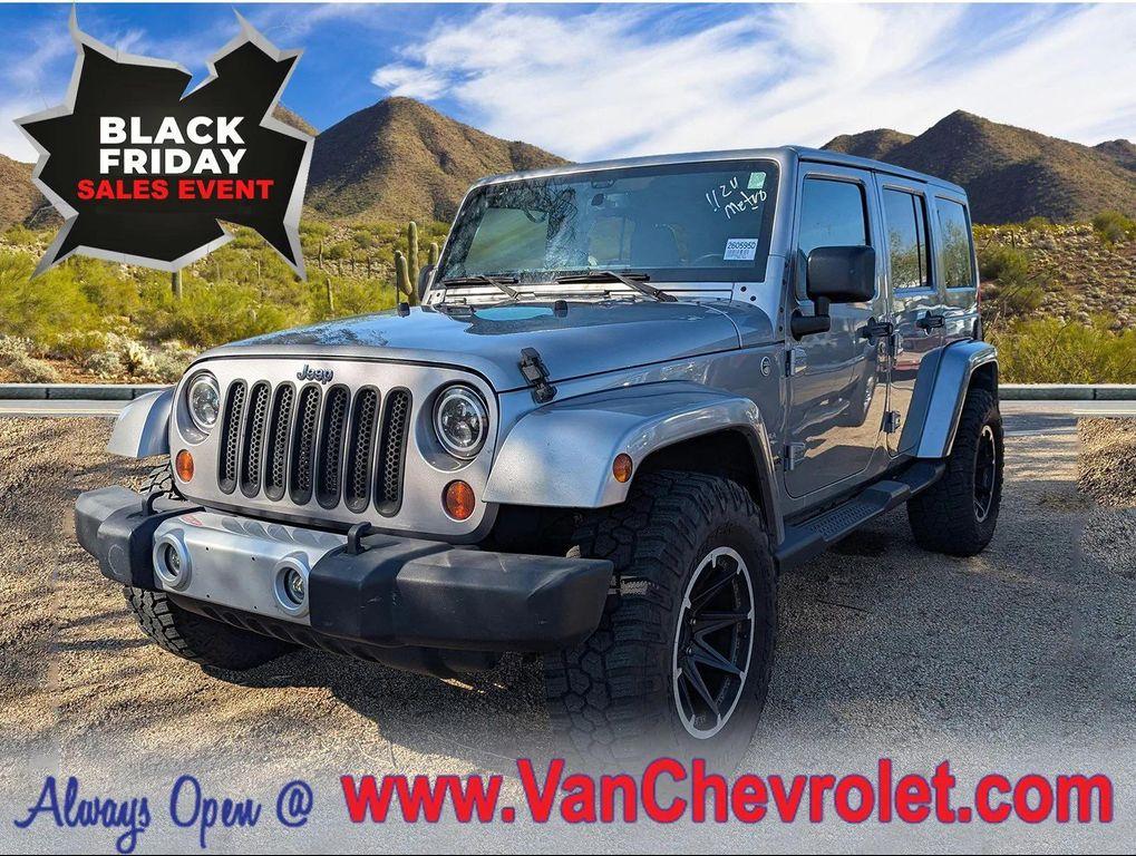 used 2013 Jeep Wrangler Unlimited car, priced at $13,608