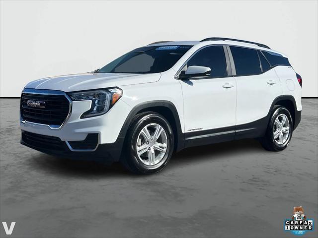 used 2022 GMC Terrain car, priced at $23,087
