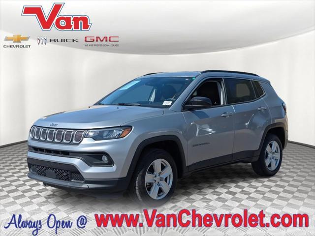 used 2022 Jeep Compass car, priced at $19,804