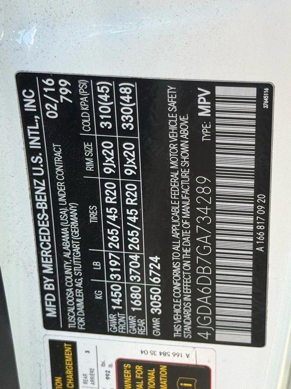 used 2016 Mercedes-Benz GLE-Class car, priced at $11,999