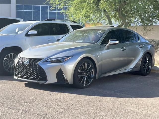 used 2022 Lexus IS 350 car