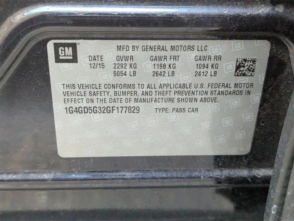 used 2016 Buick LaCrosse car, priced at $14,997