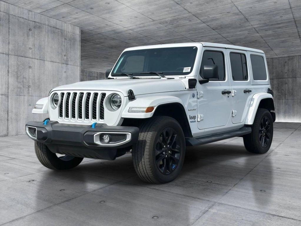 used 2022 Jeep Wrangler Unlimited 4xe car, priced at $26,999