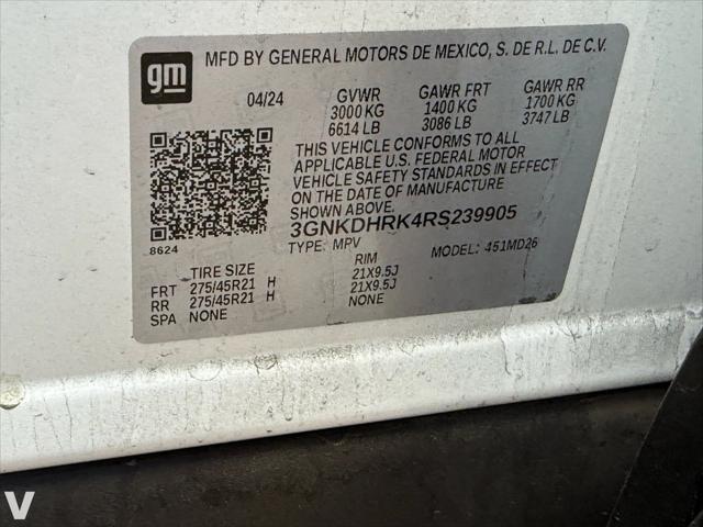 used 2024 Chevrolet Blazer EV car, priced at $39,988