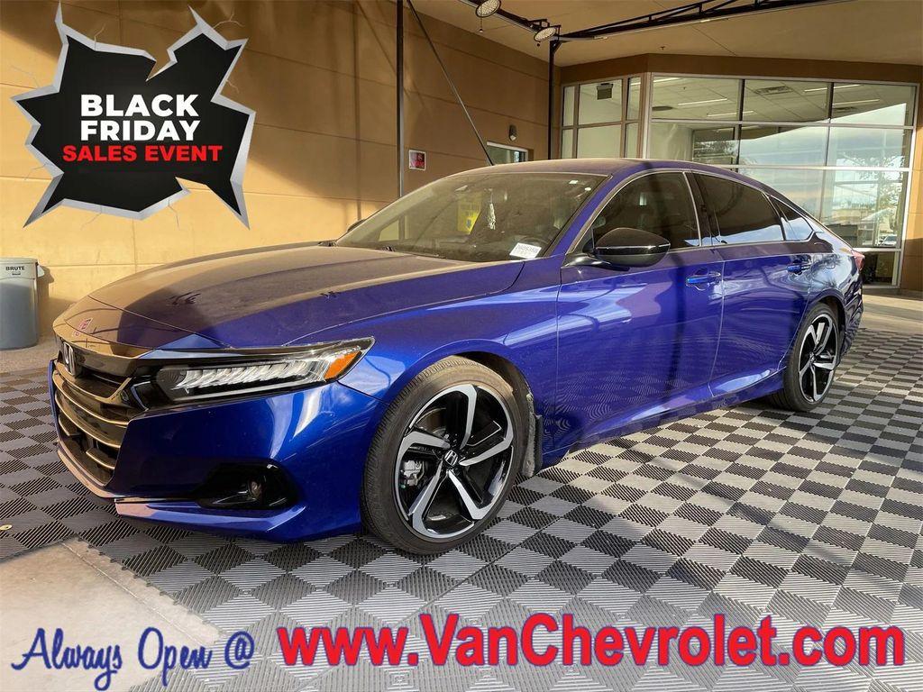 used 2022 Honda Accord car, priced at $23,589