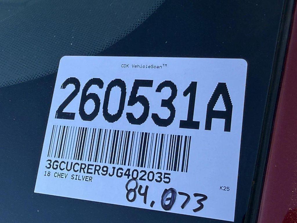 used 2018 Chevrolet Silverado 1500 car, priced at $18,796