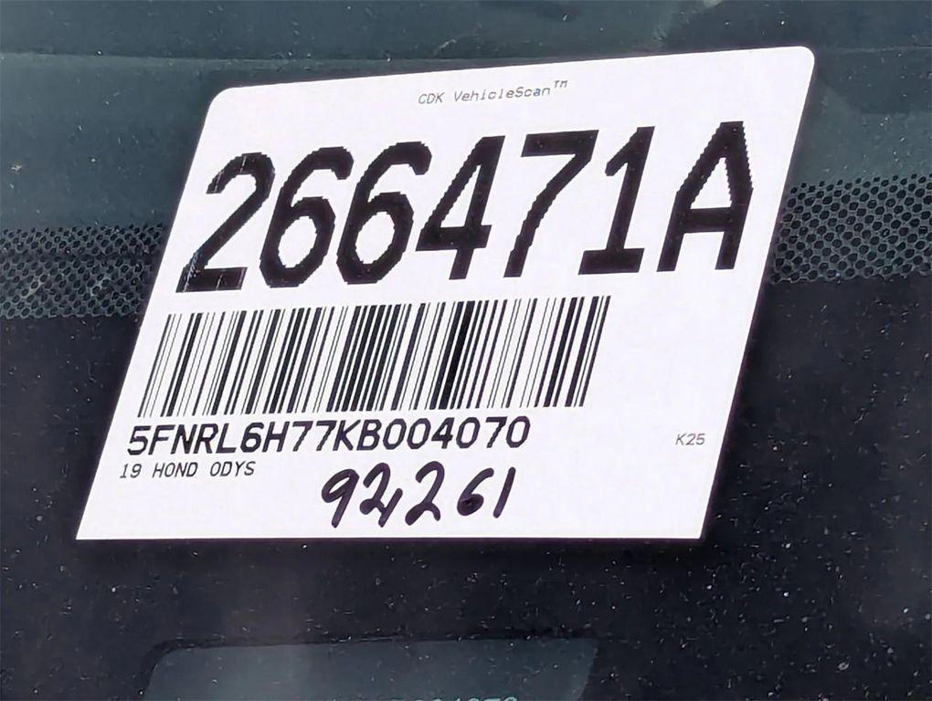 used 2019 Honda Odyssey car, priced at $19,073