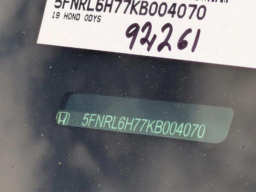 used 2019 Honda Odyssey car, priced at $19,073