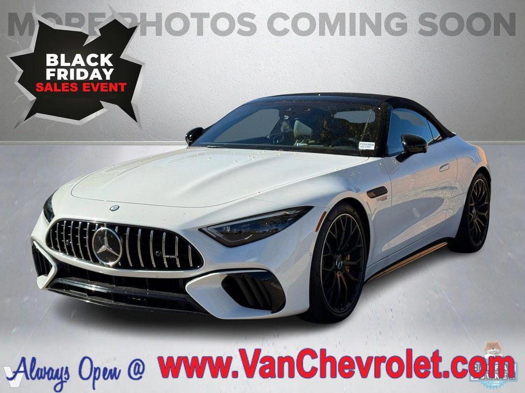 used 2025 Mercedes-Benz AMG SL 55 car, priced at $143,433