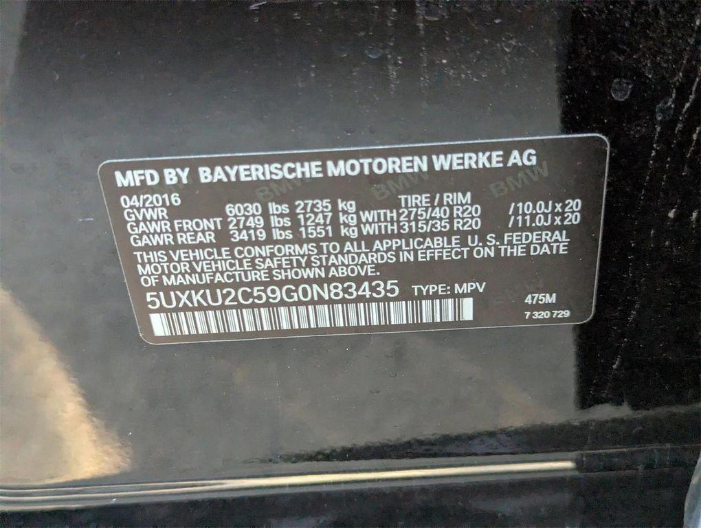 used 2016 BMW X6 car, priced at $15,207