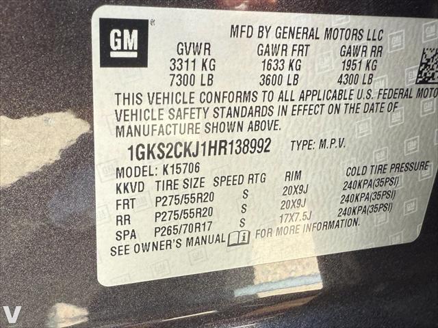 used 2017 GMC Yukon car, priced at $24,990