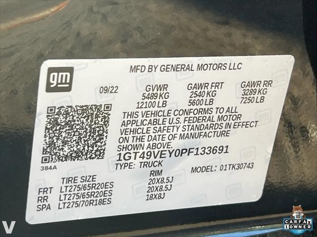 used 2023 GMC Sierra 3500 car, priced at $71,314