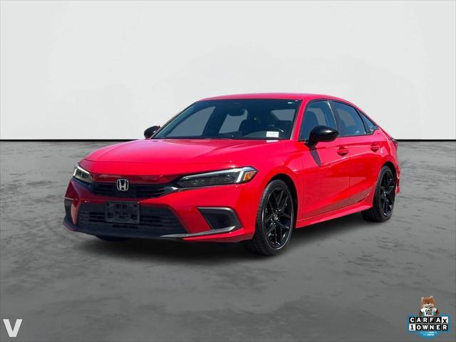 used 2022 Honda Civic car, priced at $21,735