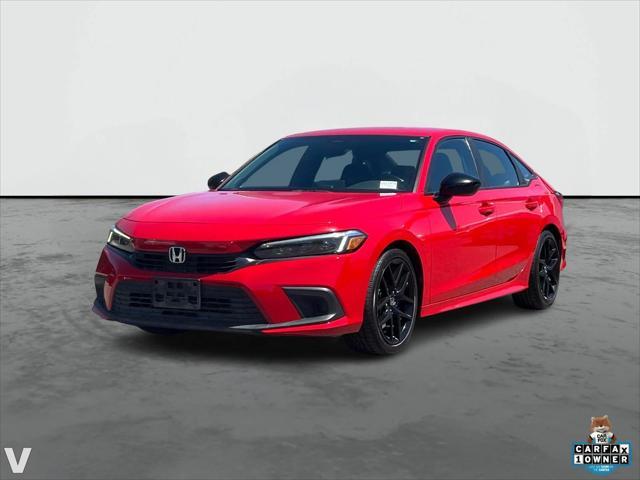 used 2022 Honda Civic car, priced at $21,735