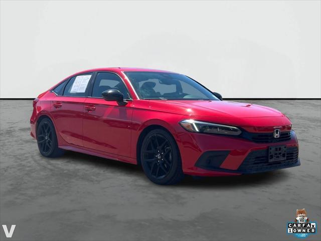 used 2022 Honda Civic car, priced at $21,735