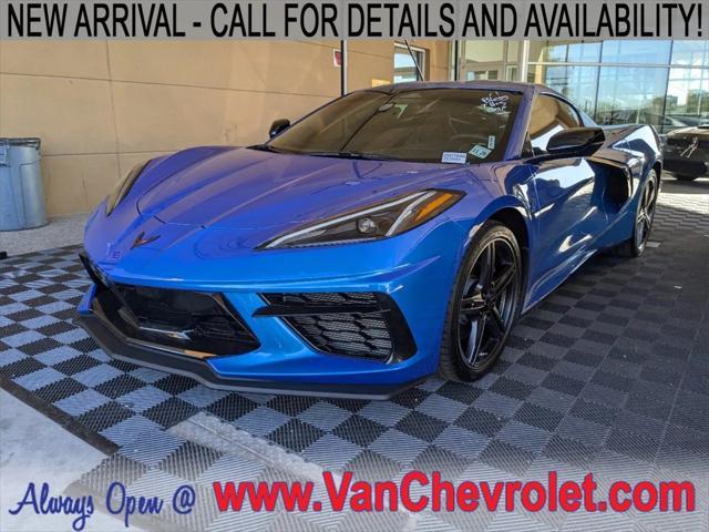 used 2025 Chevrolet Corvette car, priced at $78,556