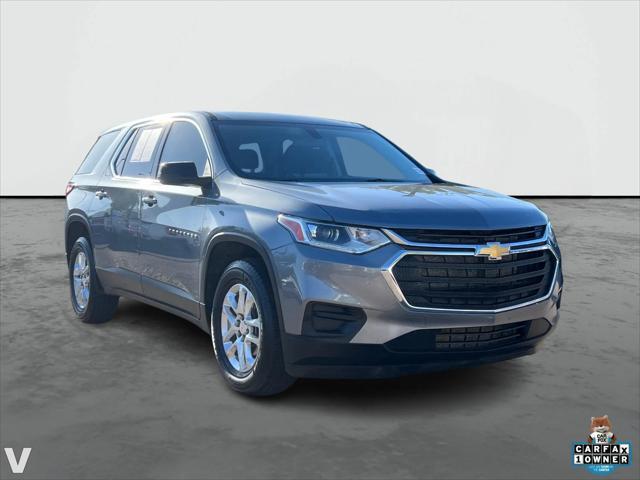 used 2021 Chevrolet Traverse car, priced at $23,697