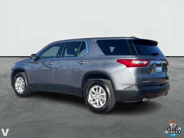 used 2021 Chevrolet Traverse car, priced at $23,697