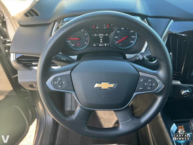 used 2021 Chevrolet Traverse car, priced at $23,697
