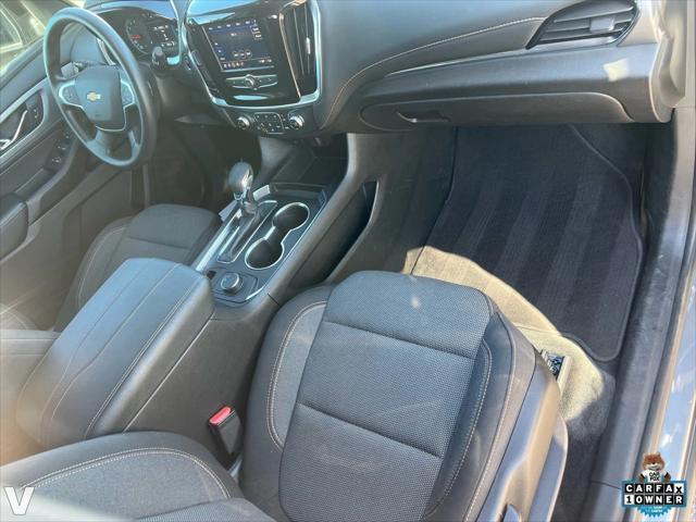 used 2021 Chevrolet Traverse car, priced at $23,697