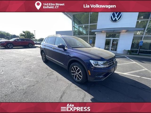 used 2021 Volkswagen Tiguan car, priced at $22,498