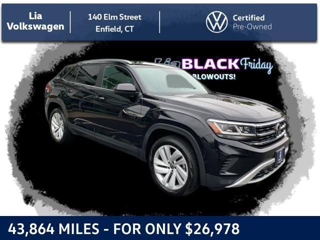 used 2022 Volkswagen Atlas Cross Sport car, priced at $26,978
