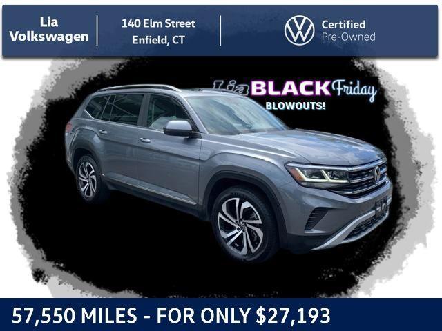used 2022 Volkswagen Atlas car, priced at $27,193