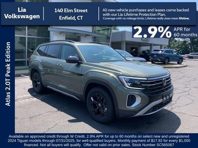 new 2025 Volkswagen Atlas car, priced at $43,058