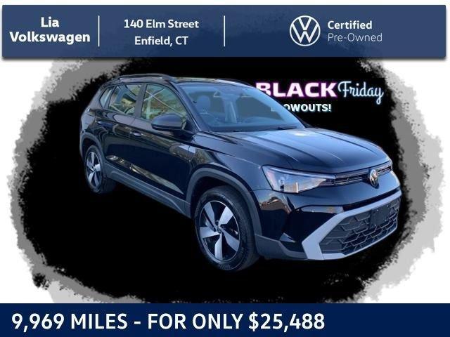 used 2025 Volkswagen Taos car, priced at $25,488