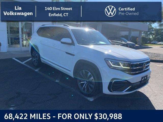used 2021 Volkswagen Atlas car, priced at $30,988