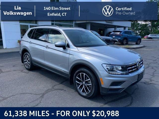 used 2021 Volkswagen Tiguan car, priced at $20,988