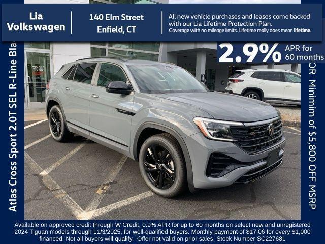 new 2025 Volkswagen Atlas Cross Sport car, priced at $46,646