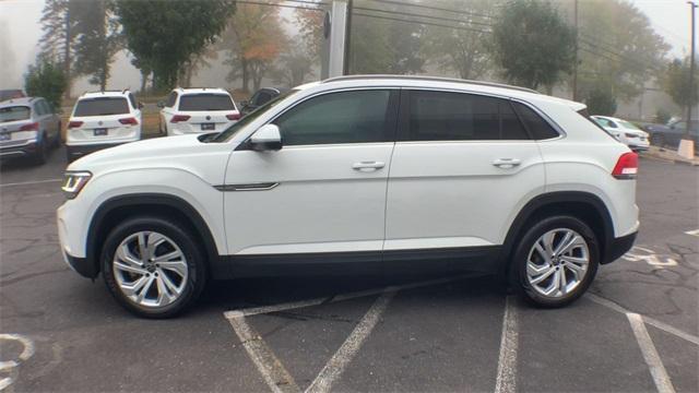 used 2021 Volkswagen Atlas Cross Sport car, priced at $28,789