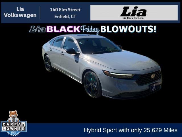 used 2023 Honda Accord Hybrid car, priced at $26,577