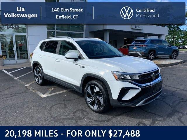 used 2024 Volkswagen Taos car, priced at $27,488