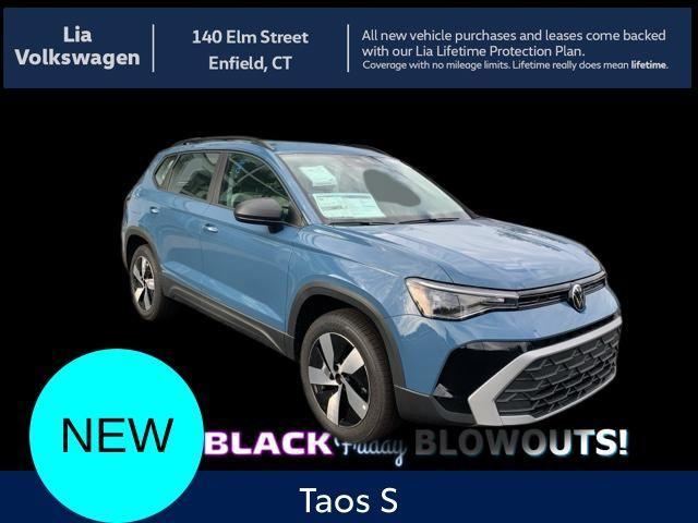 new 2025 Volkswagen Taos car, priced at $27,374
