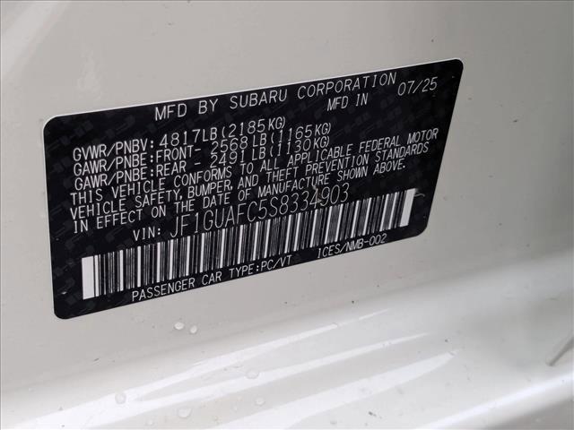 new 2025 Subaru Impreza car, priced at $29,067