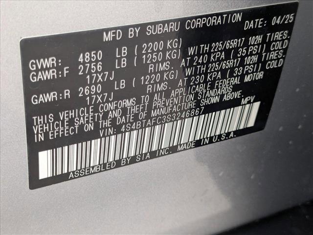 new 2025 Subaru Outback car, priced at $34,230