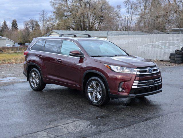 used 2019 Toyota Highlander Hybrid car, priced at $36,972