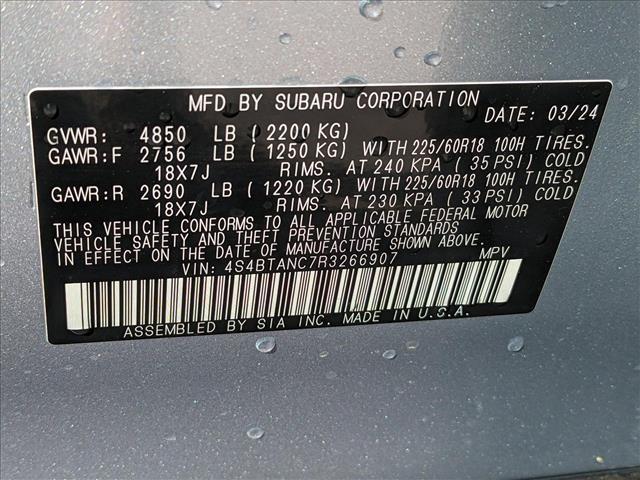 new 2024 Subaru Outback car, priced at $39,783