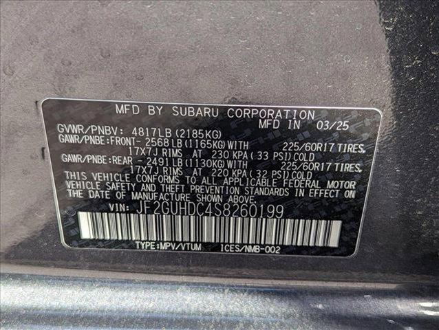 new 2025 Subaru Crosstrek car, priced at $29,984