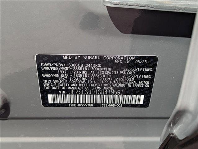 new 2025 Subaru Forester Hybrid car, priced at $40,606