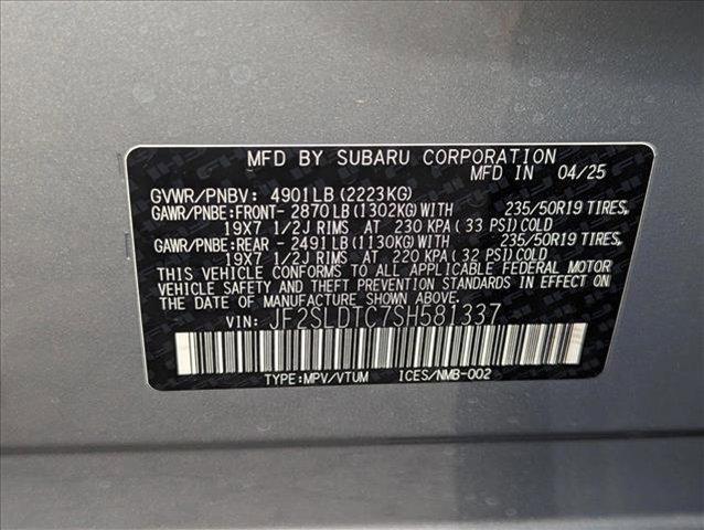 new 2025 Subaru Forester car, priced at $41,114