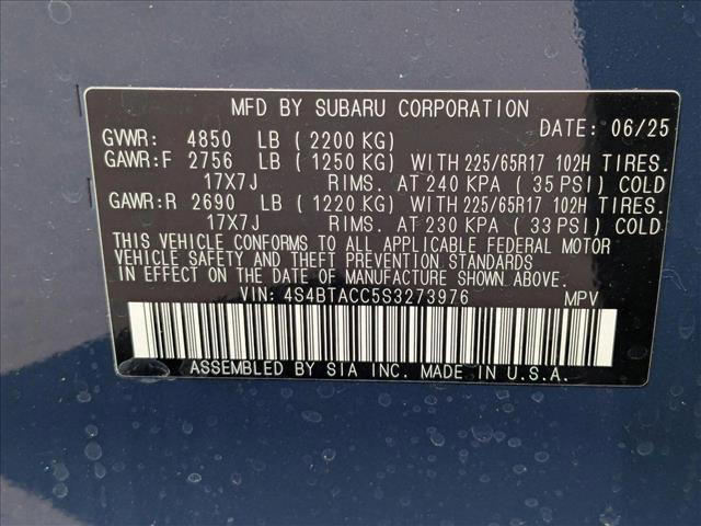 new 2025 Subaru Outback car, priced at $33,514
