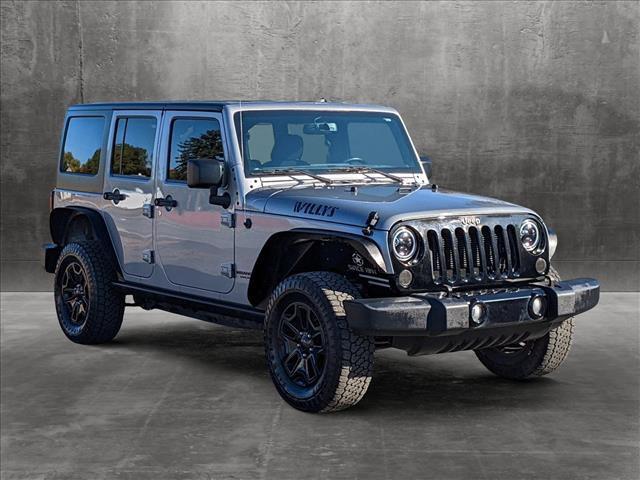 used 2016 Jeep Wrangler Unlimited car, priced at $21,952