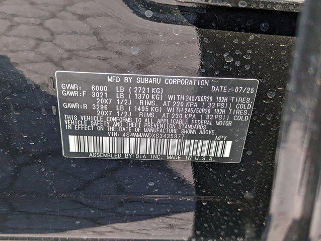 new 2025 Subaru Ascent car, priced at $51,101