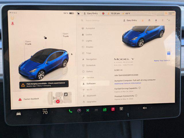 used 2024 Tesla Model Y car, priced at $41,195