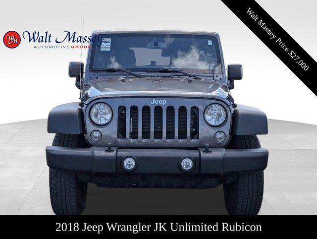 used 2018 Jeep Wrangler JK Unlimited car, priced at $27,000